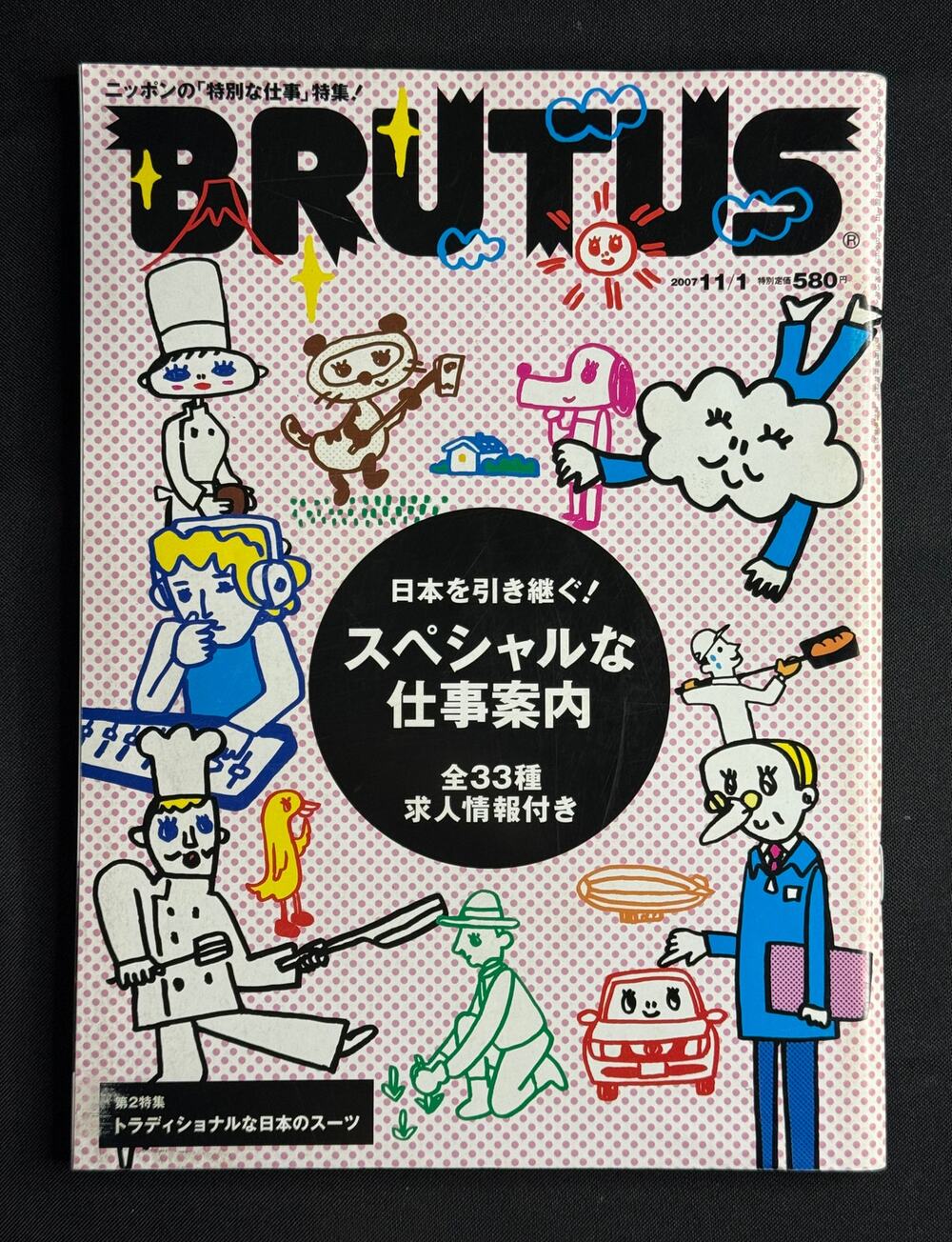 BRUTUS Japanese Magazine No. 627 –  (November 1, 2007) Special Job Opportunities